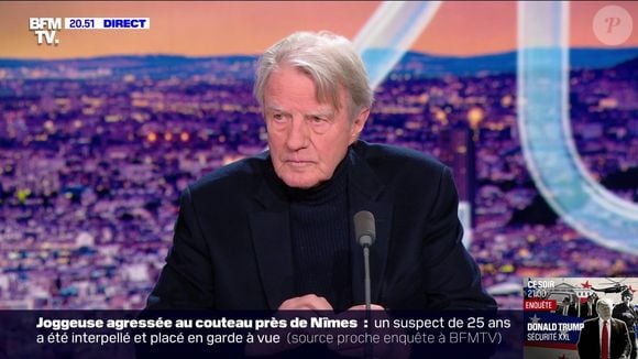 En effet, il estime ne pas pouvoir changer "d'avis" sur la personne qu'il a connue, "sous prétexte que l’homme est mauvais".
Bernard Kouchner sur BFMTV le samedi 18 janvier 2025