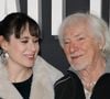 Hugues Aufray avec sa femme Muriel Mégevand - Avant-première du film "Un parfait inconnu" au Grand Rex à Paris le 15 janvier 2025. © Coadic Guirec/Bestimage