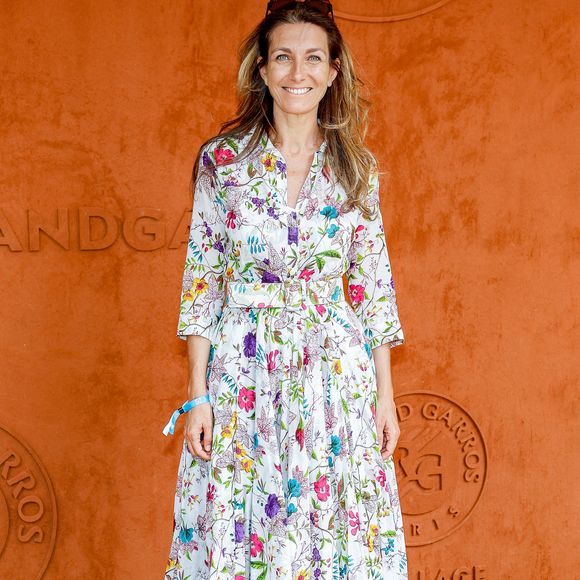 Anne-Claire Coudray au village lors des Internationaux de France de tennis de Roland Garros 2023, à Paris, France, le 9 juin 2023. © Jacovides-Moreau/Bestimage