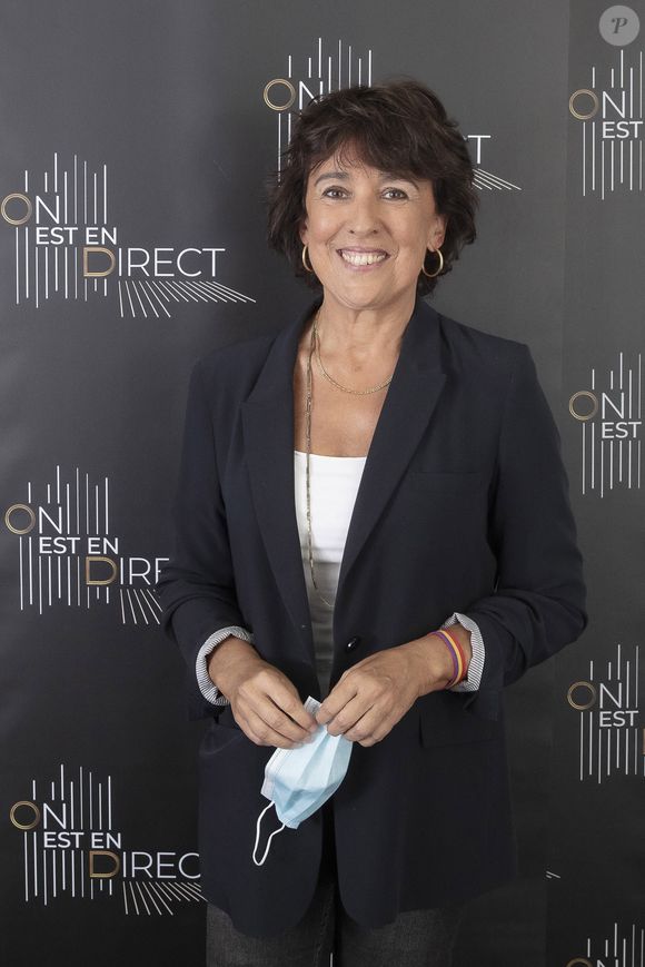 Isabelle Alonso - Backstage de l'émission "On Est En Direct" (OEED) du samedi 25/09/2021, présentée par L.Salamé et L.Ruquier - ©Jack Tribeca/Bestimage