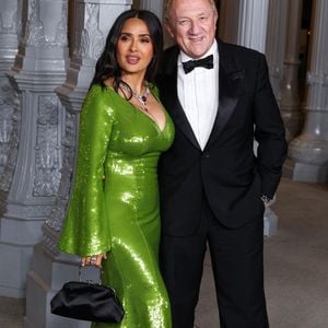 Los Angeles, CA Art + Film Gala 2025 presented by Gucci held at the Los Angeles County Museum of Art in Museum Row, Miracle Mile, Los Angeles, California, United States.



Sur la photo : Salma Hayek Pinault, Francois-Henri Pinault