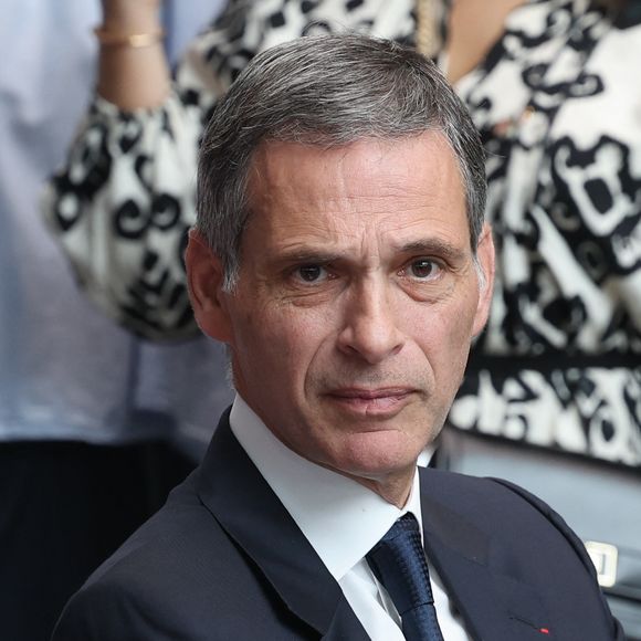 Rodolphe Saadé lors du sommet innovation et IA à l'Impérial Collège à Londres, Royaume Uni, le 9 juillet 2025. À l'invitation de Leurs Majestés le roi et la reined'Angleterre, le président français et sa femme effectueront une visite d'État au Royaume-Uni du 8 au 10 juillet 2025. © Dominique Jacovides/Bestimage