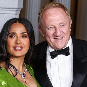 Salma Hayek Pinault, Francois-Henri Pinault au Gala 2025 Gucci à Los Angeles © Backgrid USA / Bestimage