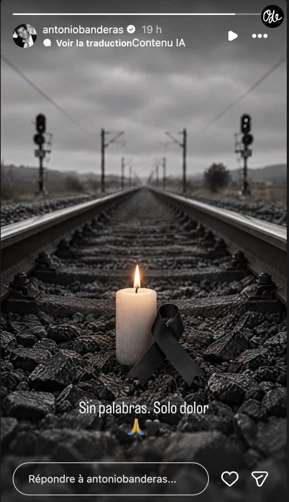 Les réactions des personnalités après l'accident de train en Espagne