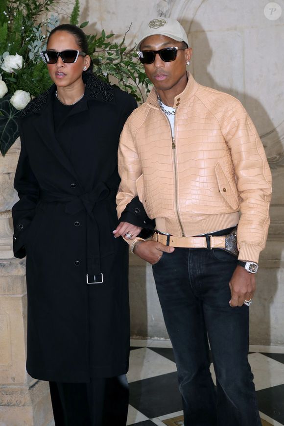 Helen Lasichanh et Pharrell Williams - Défilé de Mode Christian Dior - Photocall, Collection Haute Couture Printemps/Été 2026, dans le cadre de la Fashion Week de Paris, France, le 26 Janvier 2026.

© Bertrand Rindoff / Bestimage
