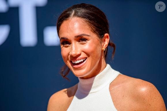 Meghan Markle, duchesse de Sussex, arrive à l'hôtel de ville pour l'événement Invictus Games Dusseldorf 2023 One Year to Go, à Düsseldorf, Allemagne, le 6 septembre 2022. © Imago/Panoramic/Bestimage
