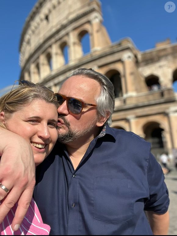 Stéphanie Le Quellec et son mari David, en couple depuis 22 ans.