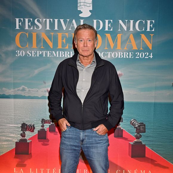 Franck Dubosc pour le film "Un ours dans le Jura" durant la 6ème édition du festival Cinéroman dédié aux adaptations cinématographiques de roman à Nice le 3 octobre 2024, au cinéma Pathé Gare du Sud. © Bebert / Jacovides / Bestimage