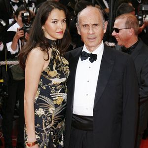 Guy Marchand et son épouse arrivent au Palais des Festivals pour la cérémonie d'ouverture du 61ème Festival International du Film de Cannes à Cannes, France, le 14 mai 2008. Photo XPosure/ABACAPRESS.COM