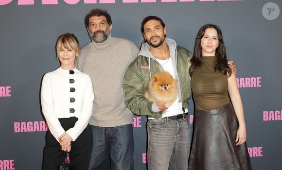 Marina Foïs, Ramzy Bedia, Nassim Lyes et Anaïde Rozam - Avant Première du film "Bagarre" au Pathé Palace à Paris le 26 mars 2026. © Coadic Guirec/Bestimage