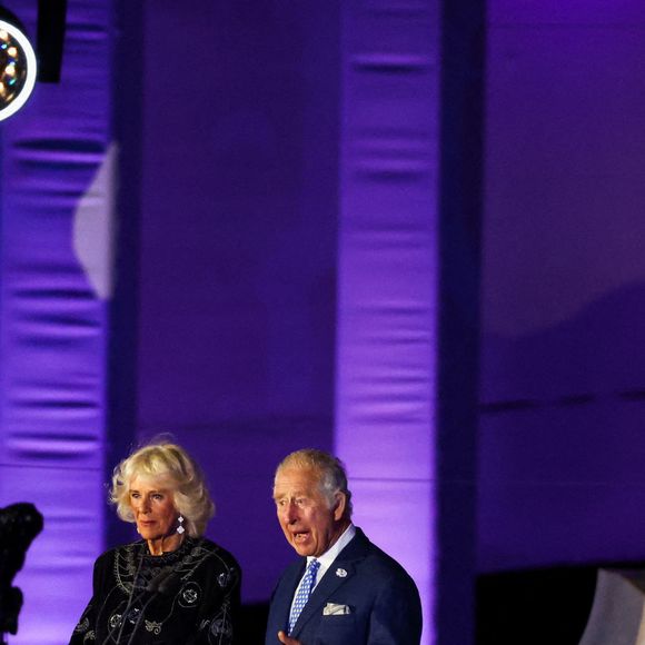Camilla Parker Bowles, duchesse de Cornouailles, Le prince Charles, prince de Galles - Concert du jubilé de platine de la reine devant le palais de Buckingham à Londres le 4 juin 2022. Photo par  PA Photos / Bestimage
