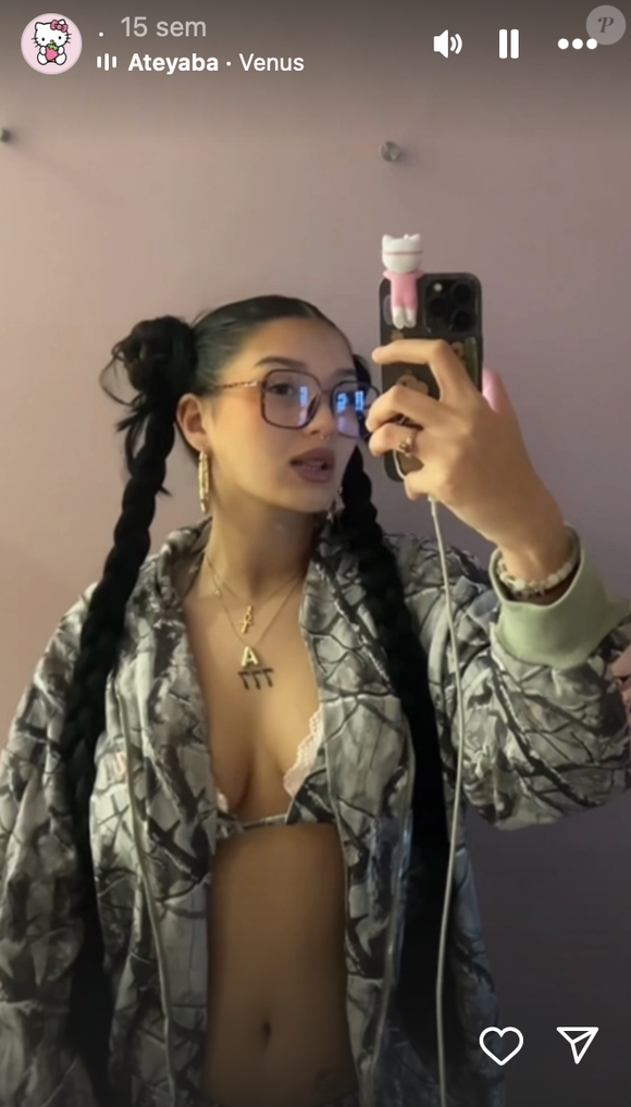 Instagram de Ava, la fille de Ramzy Bedia et Anne Depétrini. @ava.bdd