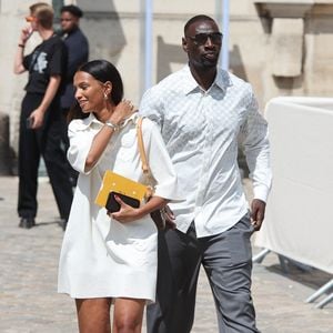 Omar Sy et Selly Sy assistent au défilé Louis Vuitton Menswear Spring Summer 2023 dans le cadre de la Fashion Week de Paris le 23 juin 2022 à Paris, France. Photo by Nasser Berzane/ABACAPRESS.COM