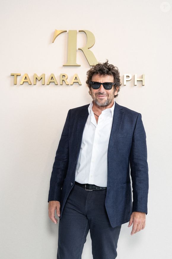 Patrick Bruel au défilé Tamara Ralph Haute Couture Automne / Hiver 2025-2026 dans le cadre de la Fashion Week de Paris (PFW), Palais de Tokyo, France, le 7 Juillet 2025. © Jeremy Melloul/Bestimage