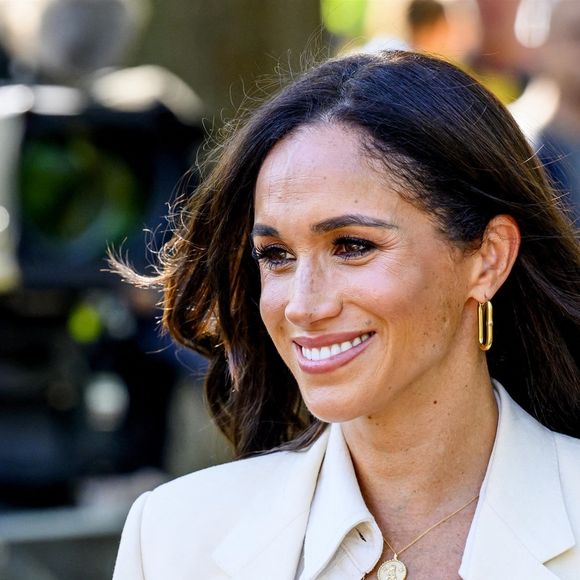 Le prince Harry, duc de Sussex et Meghan Markle, duchesse de Sussex, aux Invictus Games 2023 à Dusseldorf, le 15 septembre 2023. © Backgrid USA / Bestimage