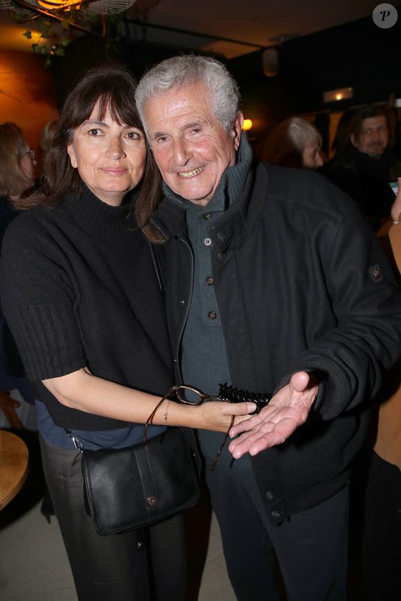 Exclusif - Valérie Perrin et Claude Lelouch - Première du film "Tourner pour vivre" sur la vie cinématographique de Claude Lelouch (50 films) à Paris le 25 Avril 2022. © Bertrand Rindoff / Bestimage 