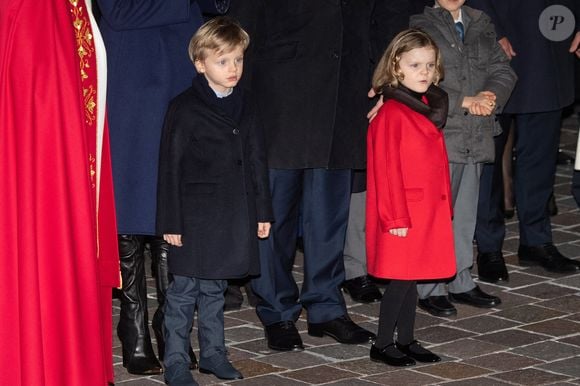 Le prince Jacques de Monaco et la princesse Gabriella de Monaco assistent à la cérémonie de la Sainte Dévote. Sainte Dévote est la patronne de la Principauté de Monaco et de la Corse méditerranéenne, le 26 janvier 2020 à Monaco.
Photo David Niviere/ABACAPRESS.COM