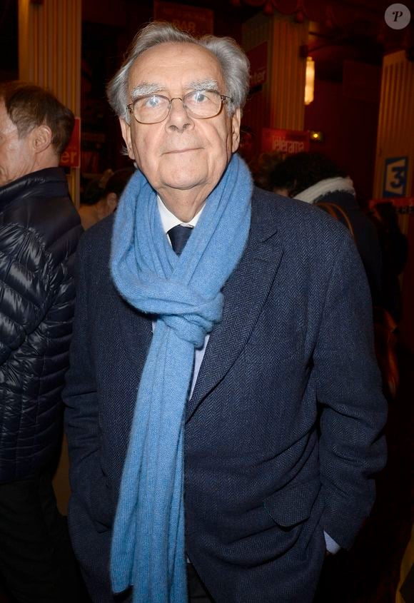 Exclusif - Bernard Pivot - People à la générale de la pièce "A torts et à raison" au théâtre Hébertot à Paris le 25 janvier 2016. © Coadic Guirec/Bestimage (no web - No Blog pour suisse et Belgique)