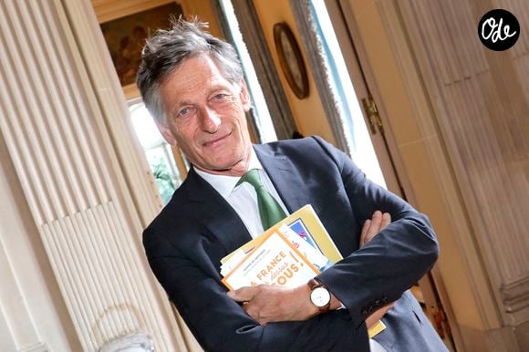 Exclusif - Portrait de Nicolas de Tavernost à Paris, le 21 juillet 2023.
© Cédric Perrin/Bestimage