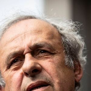 Michel Platini - M.Platini et S.Blatter, l’ancien président de la Fifa, acquittés en appel dans l'affaire des "deux millions de francs suisses" à Muttenz (Suisse), le 25 mars 2025. © Elyxandro Cegarra / Bestimage