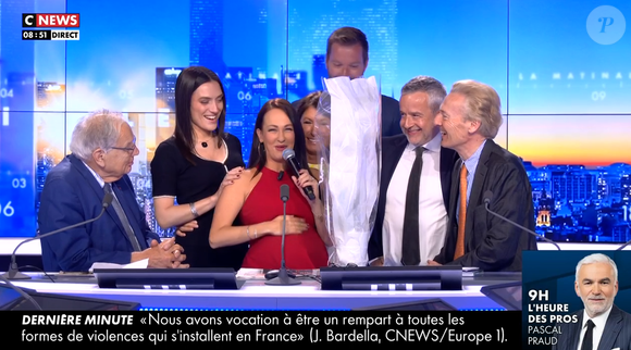 Alexandra Blanc quitte CNews quelques mois pour congé maternité.