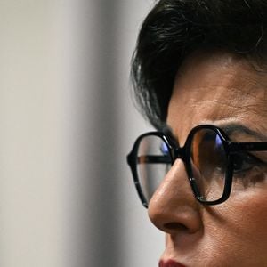 La ministre française de la Culture Rachida Dati visite les Cinémas du Palais et le lycée polyvalent Léon Blum à Créteil près de Paris, le 25 novembre 2025. Photo by Firas Abdullah/ABACAPRESS.COM