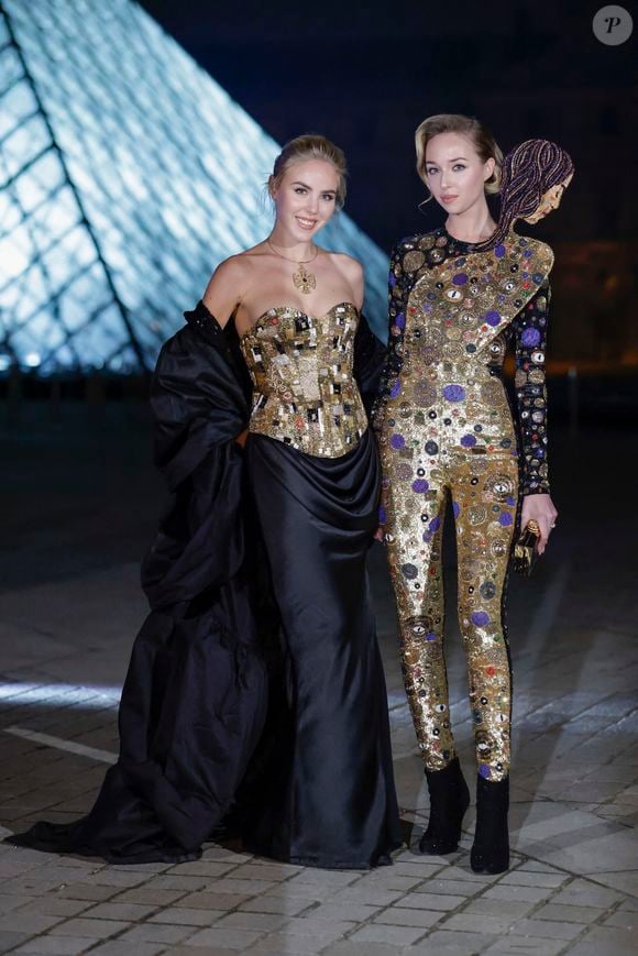 Princesse Maria Carolina et Princesse Maria Chiara de Bourbon des Deux-Siciles, - Arrivées au Grand Dîner du Louvre 2026 à Paris pendant la fashion week Prêt à Porter femme automne/hiver 2026-2027 (PFW)
 

 
© Olivier Borde / Bestimage
