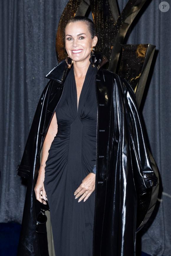 Laeticia Hallyday au photocall du défilé Saint Laurent, Collection Prêt-à-porter Printemps / Eté 2025 dans le cadre de la Fashion Week de Paris le 24 septembre 2024.
© Olivier Borde / Bestimage