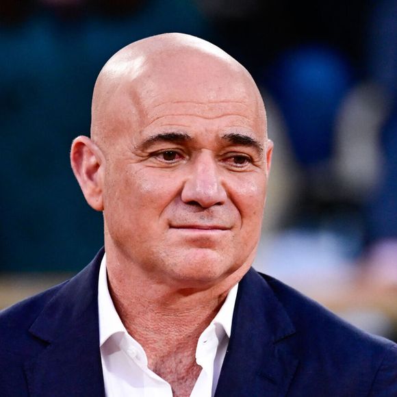 Andre Agassi (entraîneur) photo lors de l'Open de France 2025 à Roland Garros le 08 juin 2025 à Paris, France.© Dante Badano/PsnewZ/Bestimage