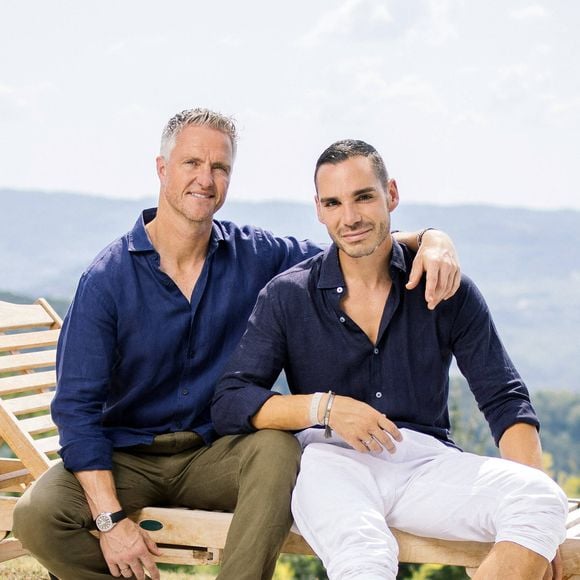 Ralf Schumacher et son partenaire Etienne Bousquet-Cassagne. © Imago/Panoramic/Bestimage