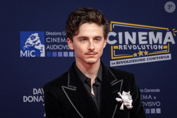 Timothee Chalamet assiste au tapis rouge de la 70ème cérémonie des "David Di Donatello" à Cinecitta Studios le 07 mai 2025 à Rome, Italie. Photo par PacificPressAgency / Bestimage