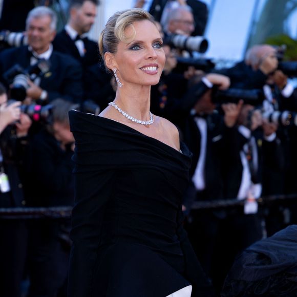 Sylvie Tellier - Montée des marches du film « Amarga Navidad » lors du 79e Festival international du film de Cannes, le 19 mai 2026. © Olivier Borde / Bestimage