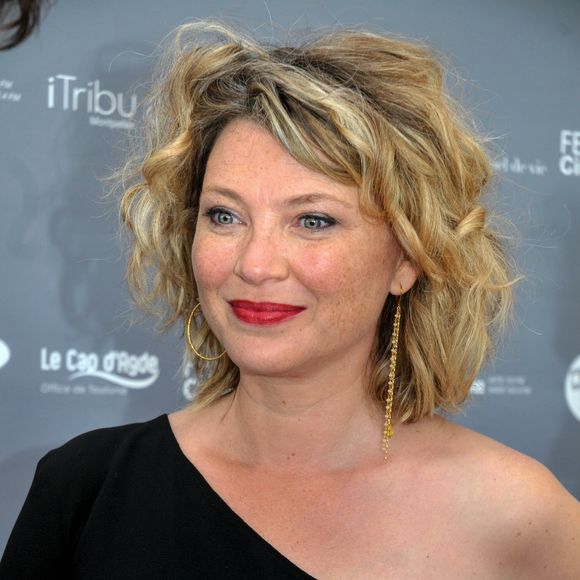Cécile Bois au festival "Les Herault du cinéma et de la télé" au Cap d'Agde le 18 juin 2019.

© Robert Fages / Bestimage