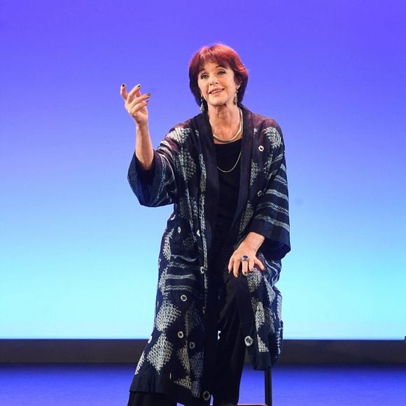 Anny Duperey sur le filage de la pièce "Mes chers enfants" au théâtre de Passy à Paris le 25 aout 2022. © Coadic Guirec/Bestimage