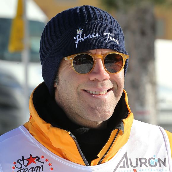 Emmanuel-Philibert de Savoie - Courses de ski et de kart "World stars ski event" à Auron au profit de l' A.S. Star team for Children le 16 janvier 2016. Agence / Bestimage