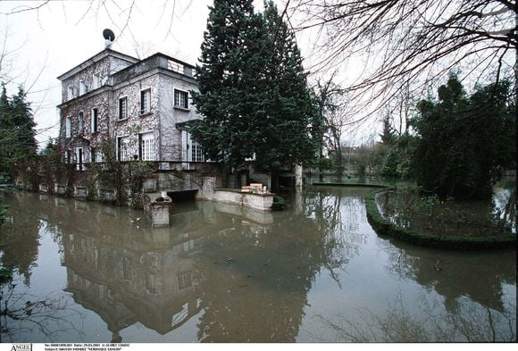 Maison de Véronique Sanson inondée. COADIC GUIREC / BESTIMAGE