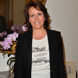 Carole Rousseau au cocktail organisé pour le lancement de "Lucky Mum". Un Concept "Kids & Pets & Family Friendly" qui s'articule autour de sweats et t-shirts à messages destinés aux mamans et à la famille. Paris, le 10 mai 2017. © Olivier Borde-Guirec Coadic/Bestimage