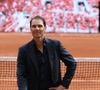 Rafael Nadal a eu droit à un vibrant hommage à Roland-Garros
Hommage à Rafael Nadal lors des Internationaux de France de Tennis de Roland Garros 2025, sur le court Philippe-Chatrier au Complexe Roland-Garros à Paris, France, le 25 mai 2025. © Jean-Charles Caslot/Pool FFT/Bestimage