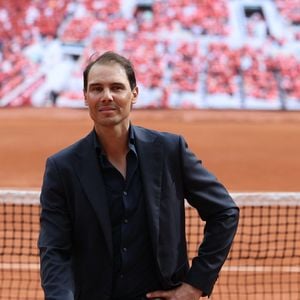 Rafael Nadal a eu droit à un vibrant hommage à Roland-Garros

Hommage à Rafael Nadal lors des Internationaux de France de Tennis de Roland Garros 2025, sur le court Philippe-Chatrier au Complexe Roland-Garros à Paris, France, le 25 mai 2025. © Jean-Charles Caslot/Pool FFT/Bestimage
