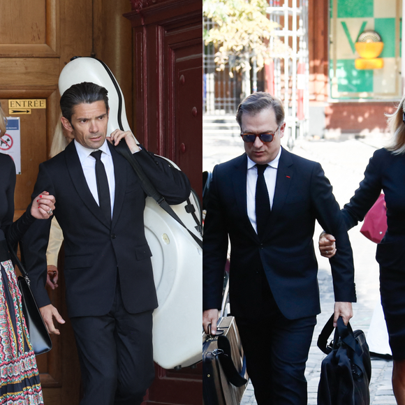 Les frères Gautier et Renaud Capuçon ont participé aux obsèques de Philippe Labro en l'église de Saint-Germain-des-Prés à Paris

Gautier Capuçon, Laurence Ferrari et son mari Renaud Capuçon aux obsèques de Philippe Labro en l'église de Saint-Germain-des-Prés à Paris le 13 juin 2025. © Dominique Jacovides - Christophe Clovis / Bestimage