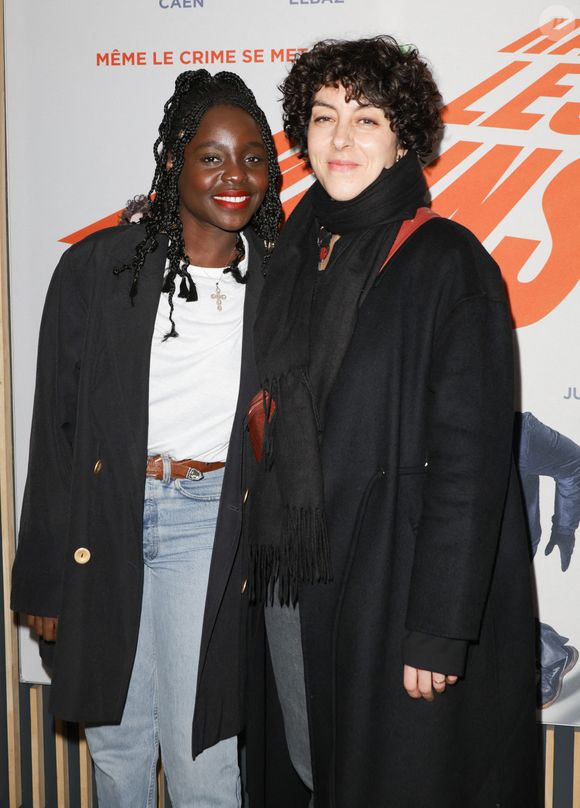 Tracy Gotoas et Julie Manoukian -Avant-première du film "Haut les mains" à l'UGC Danton à Paris le 11 février 2025. © Coadic Guirec/Bestimage