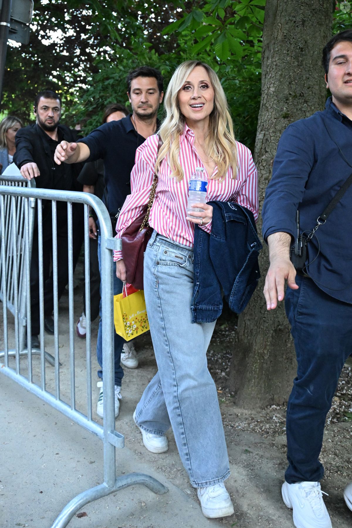 Photo : Lara Fabian - Arrivées à l'enregistrement de l'émission