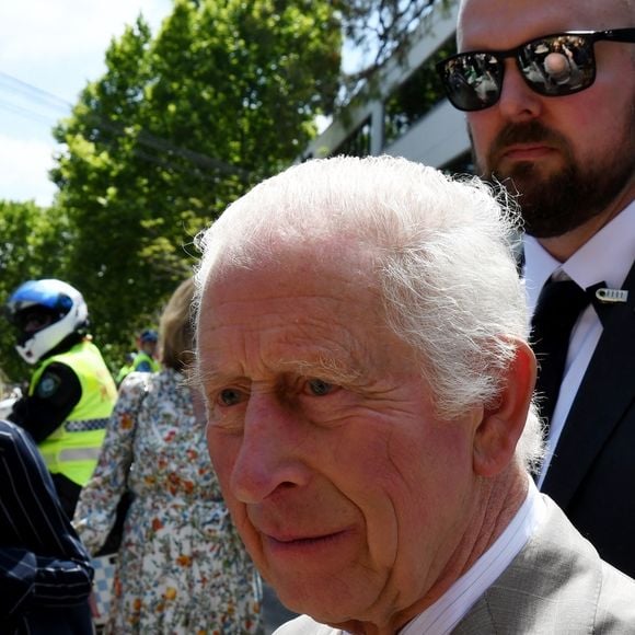 Le roi Charles III d'Angleterre et Camilla Parker Bowles, reine consort d'Angleterre, assistent à la messe du dimanche à North Sydney, Australie, le 20 octobre 2024.