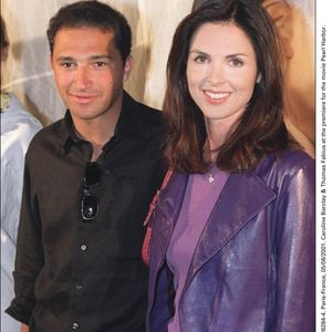 Caroline Barclay et Thomas Fabius à la première du film "Pearl Harbor" à Paris le 5 juin 2001. © Khayat-Gorassini/ABACA