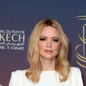 Virginie Efira au photocall de la cérémonie d'hommage à Sean Penn lors de la deuxième journée du 21e Festival international du film de Marrakech, le 30 novembre 2024 à Marrakech, Maroc. © Dominique Jacovides/Bestimage