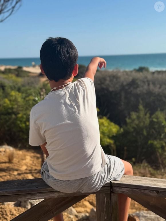 Faustine Bollaert publie des photos de ses enfants. Instagram