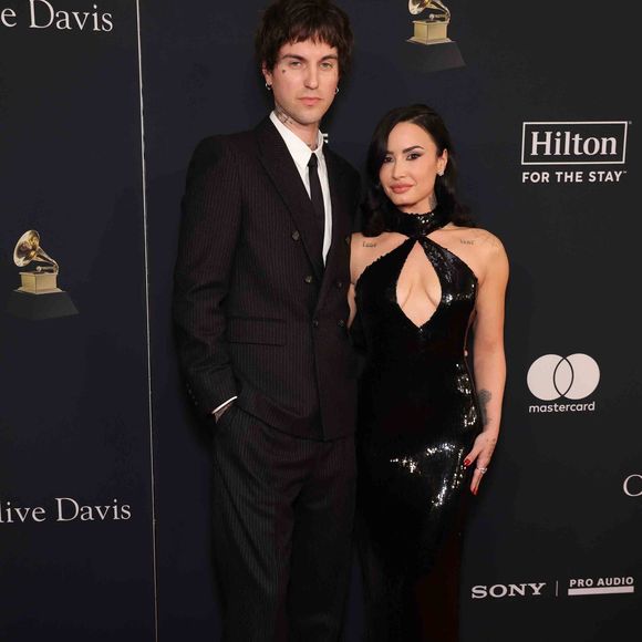 Jordan Lutes et Demi Lovato au GRAMMY Salute to Industry Icons Honoring Avery Lipman & Monte Lipman le 31 janvier 2026 à Los Angeles, Californie @Bestimage