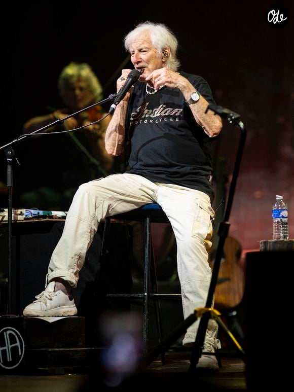 Hugues Aufray en concert au Zenith de Rouen le 27 juin 2026. © Pierre Perusseau/Bestimage
