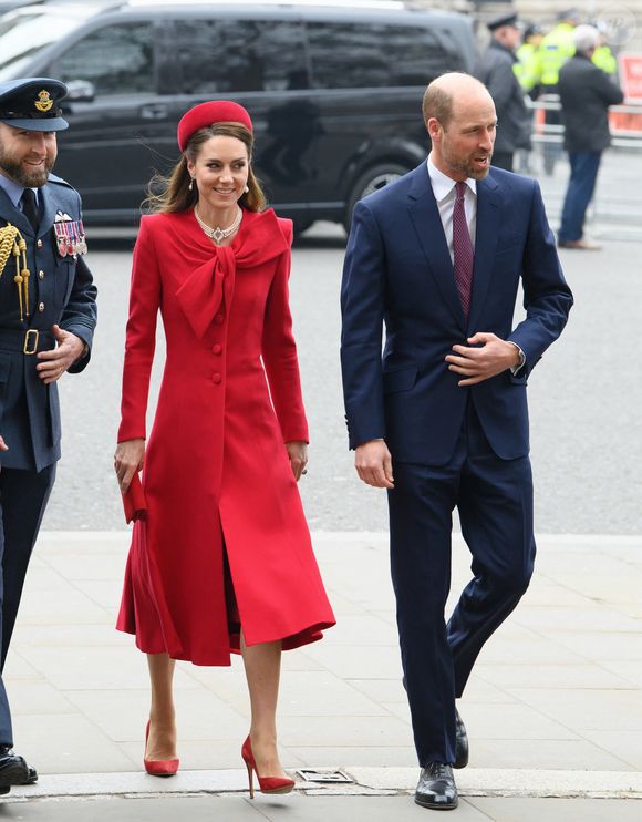 Le prince William, prince de Galles, et Catherine (Kate) Middleton, princesse de Galles - 10 March 2025.

Leurs Majestés le Roi Charles III et la Reine Camilla, accompagnés du Prince William, Prince de Galles et de Catherine Princesse de Galles, de la Princesse Royale, de la Princesse Anne et du Duc de Gloucester et de la Duchesse de Gloucester assistant à la cérémonie annuelle de célébration du Jour du Commonwealth à l'Abbaye de Westminster. (GOFF INF / BESTIMAGE).