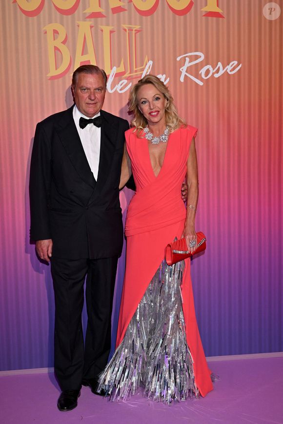 Charles et Camilla de Bourbon des Deux-Siciles durant la 69ème édition du Bal de la Rose dans la Salle des Étoiles du Sporting Monte-Carlo à Monaco, le 29 mars 2025.
© Bruno Bebert / Pool Monaco / Bestimage